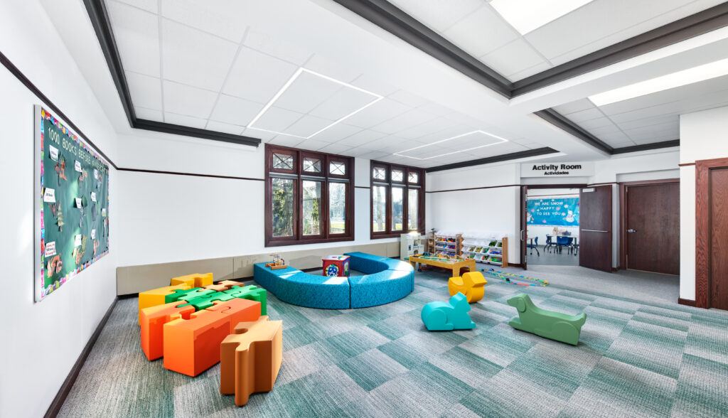 Children's early learning area